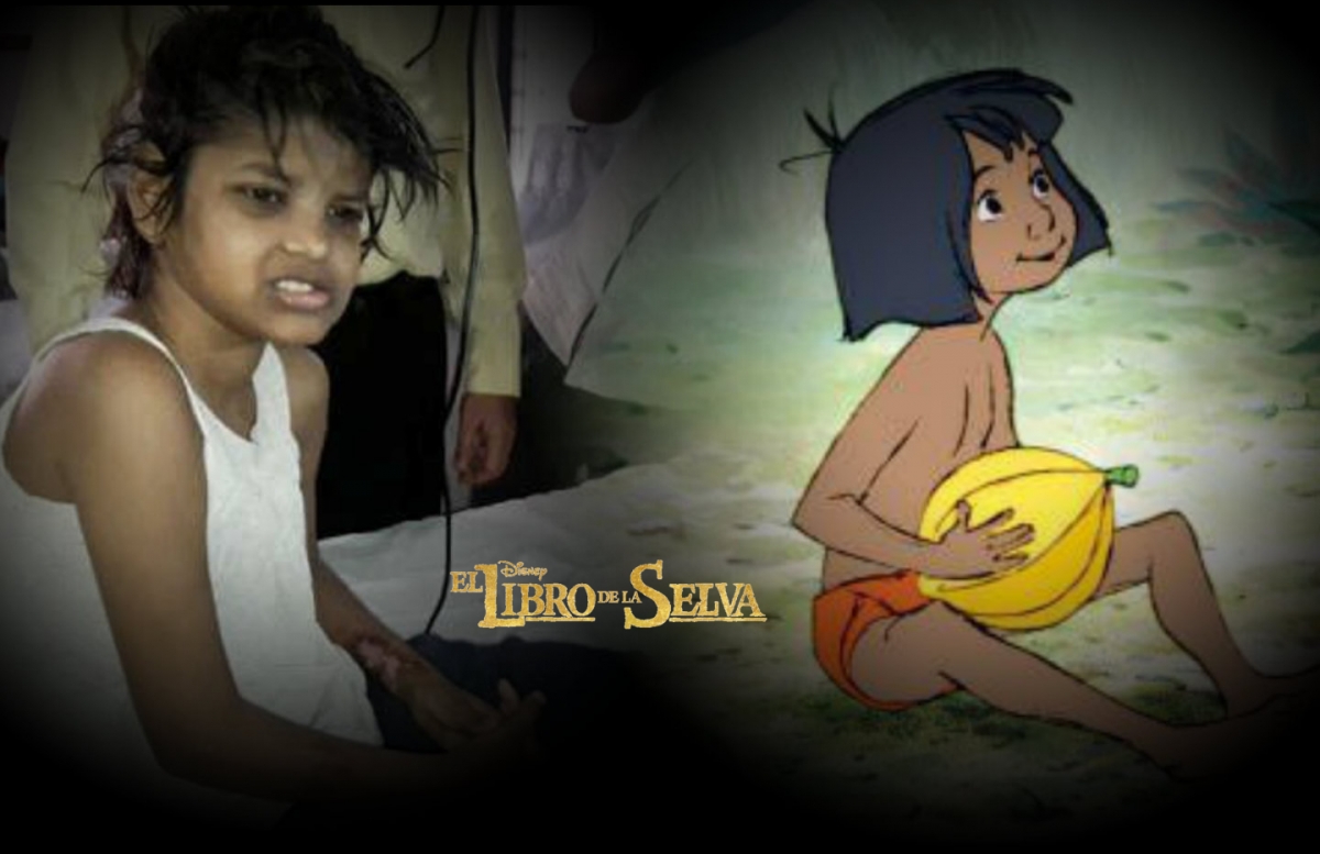 Mowgli del Libro de la Selva ¡en la vida real!