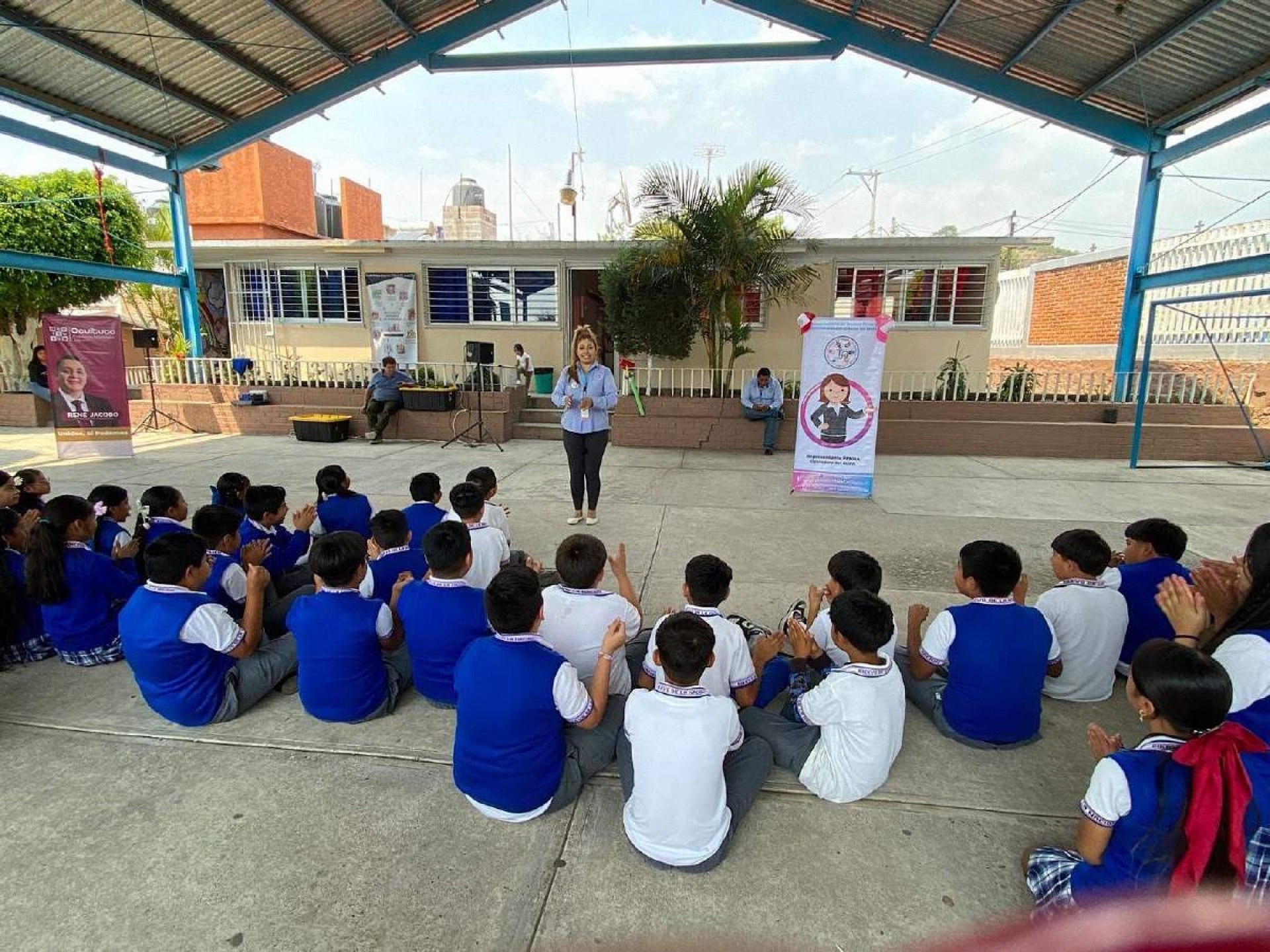 Impulsan cultura de prevención del delito en escuelas de Ocuituco