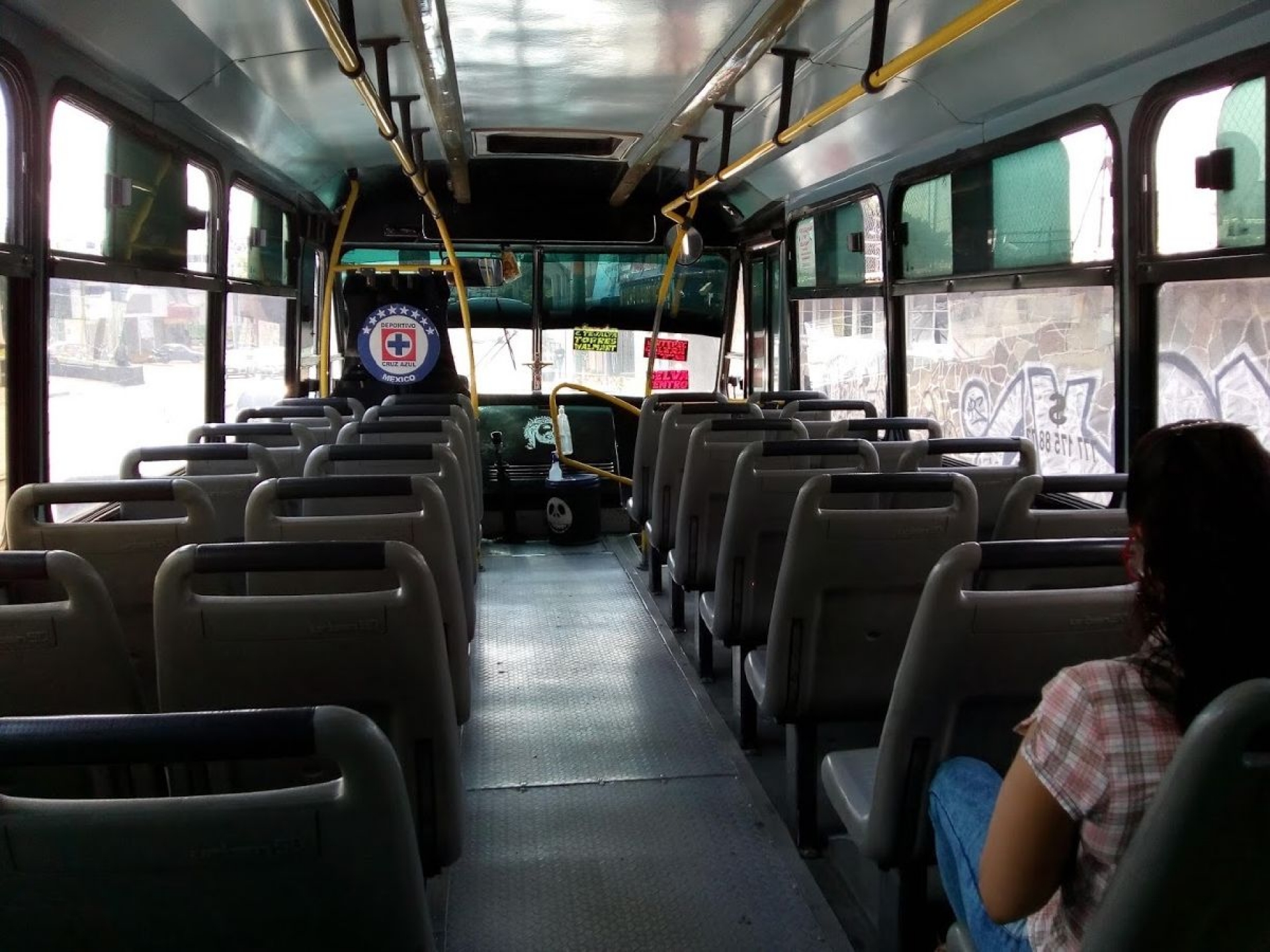 Poca demanda en el transporte por falta de clases presenciales