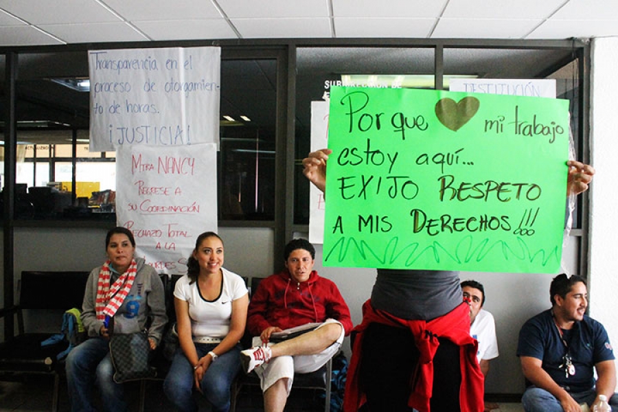 Toman maestros la Subdirección de Educación Física del IEBEM