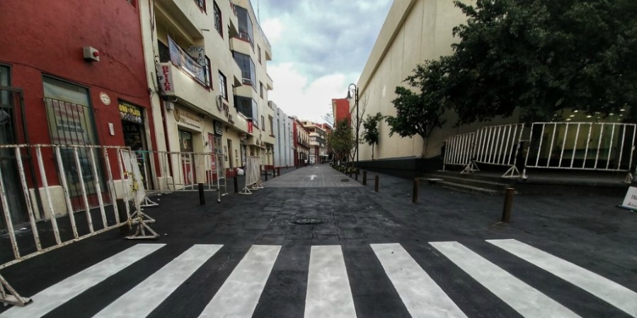 Avanza remodelación en la calle Lerdo de Tejada