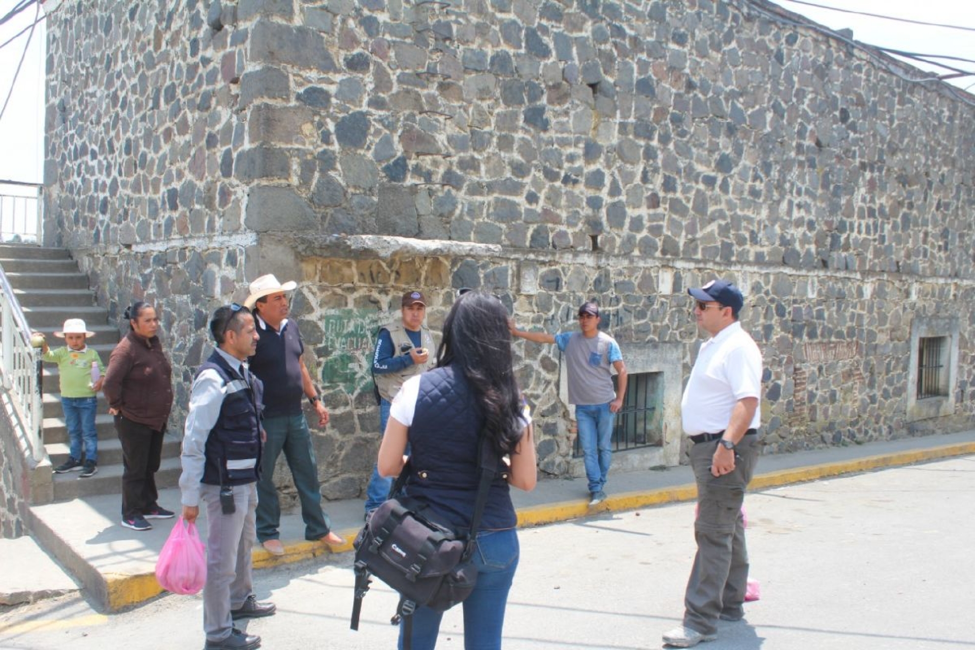 Supervisan autoridades de Morelos y Puebla rutas de evacuación alternas del Popocatépetl