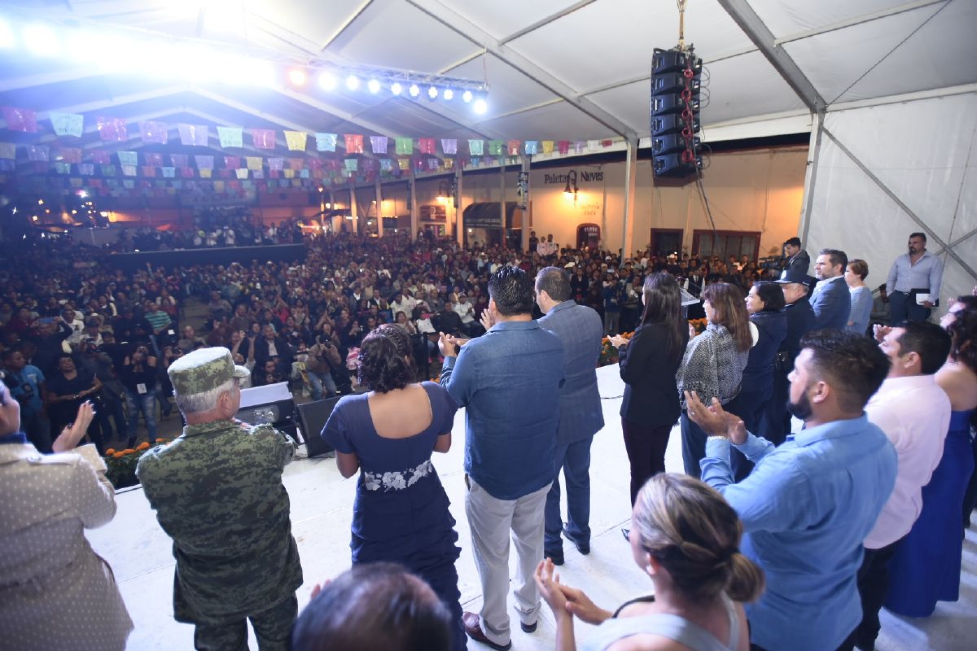 Inaugura Cuauhtémoc Blanco Feria de la Cecina