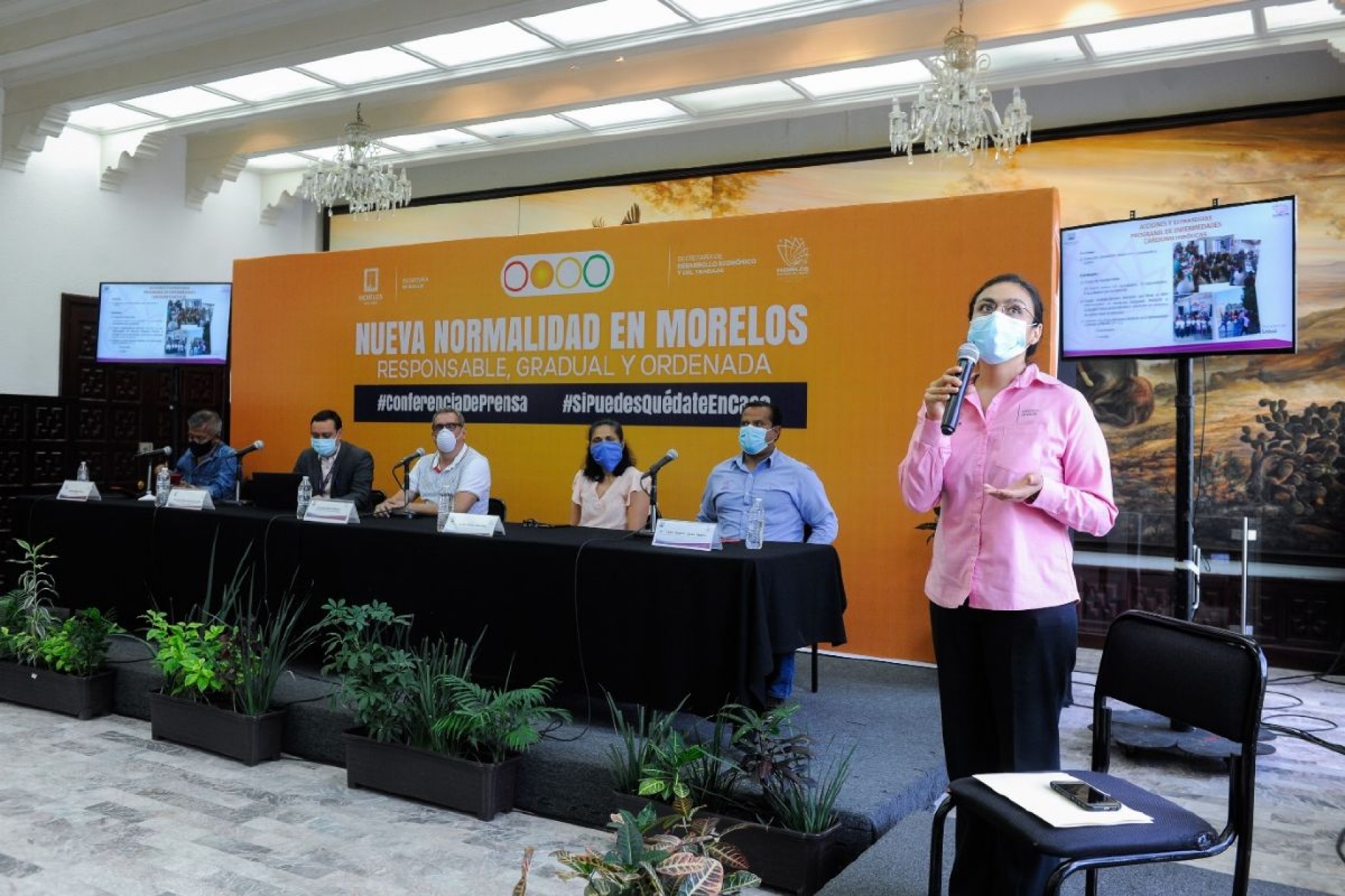 Seguirá el semáforo sanitario en naranja