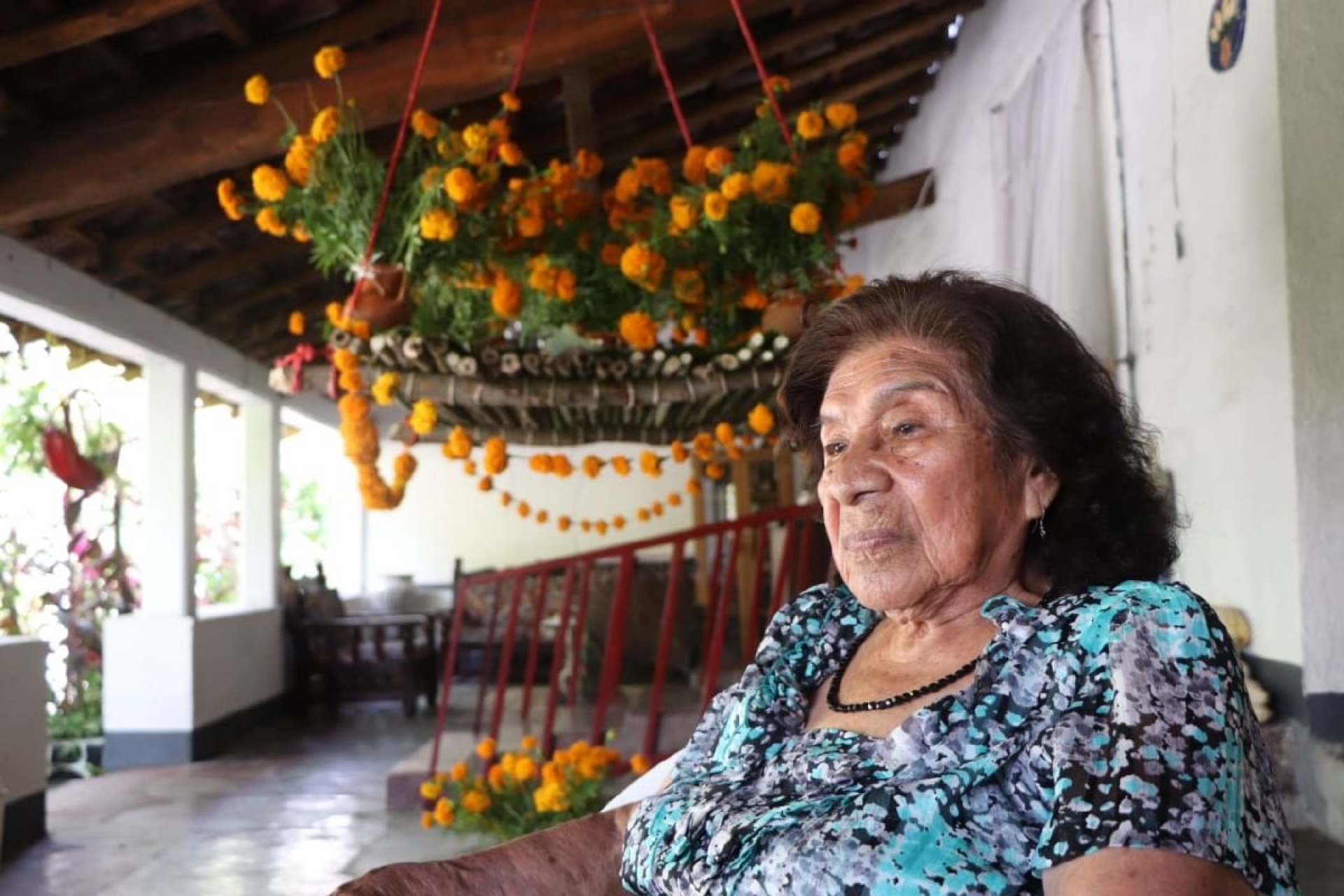 Ofrendas colgantes, una tradición viva de Coatetelco