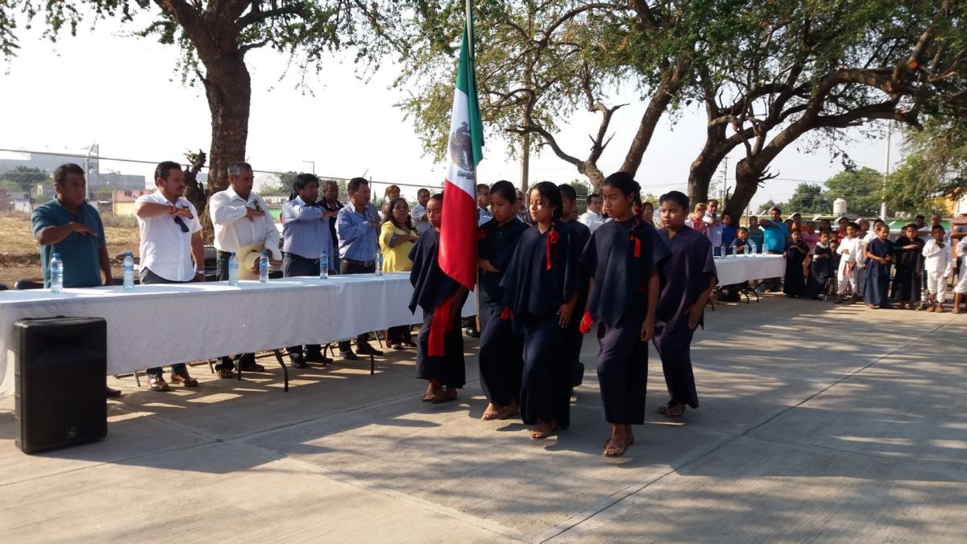 Estrenan escuela en Tetelcingo después de 10 años