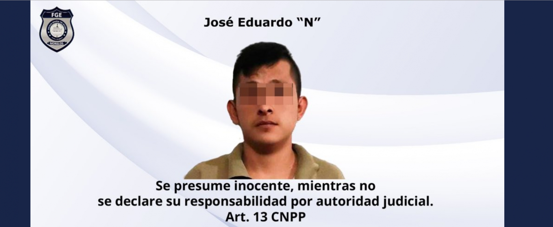 Capturan a un presunto homicida en Jojutla