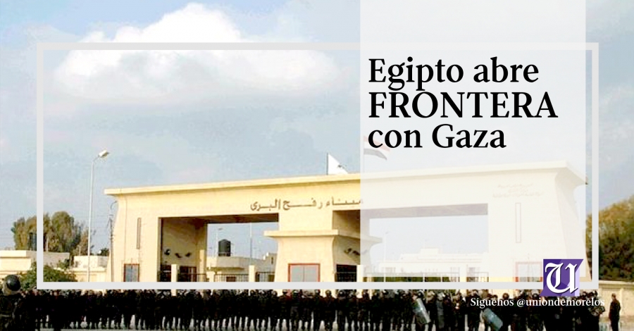 Egipto abre paso fronterizo con Gaza con motivo de fiesta musulmana