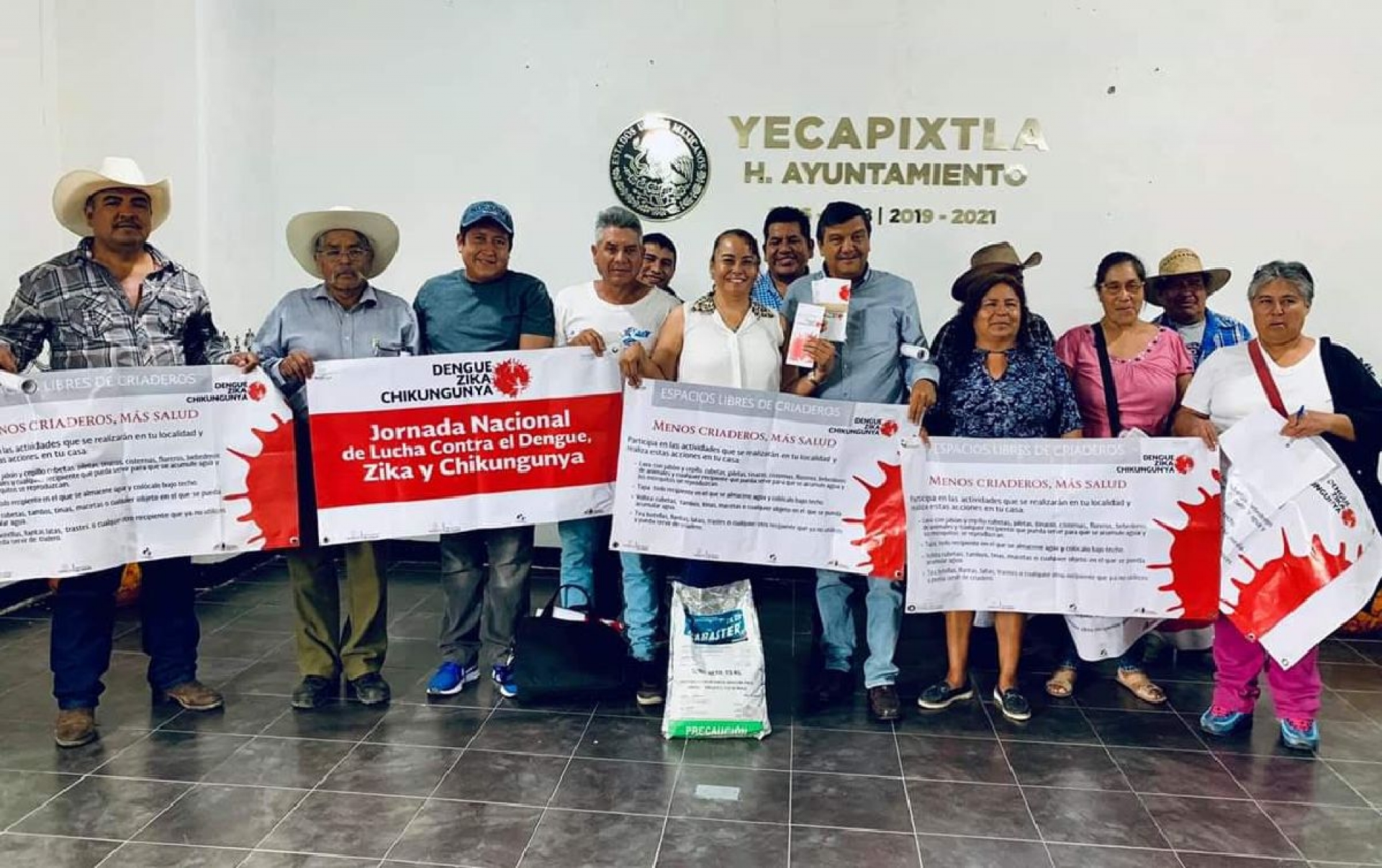 Combate Yecapixtla enfermedades transmitidas por mosco