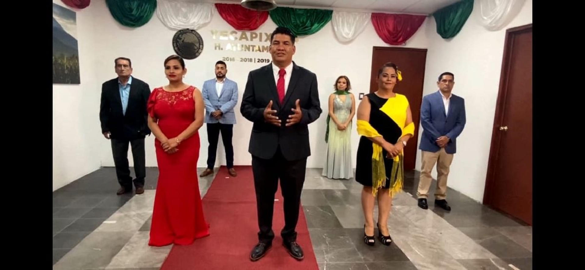 A puerta cerrada, realizan ceremonia del “Grito” en Yecapixtla