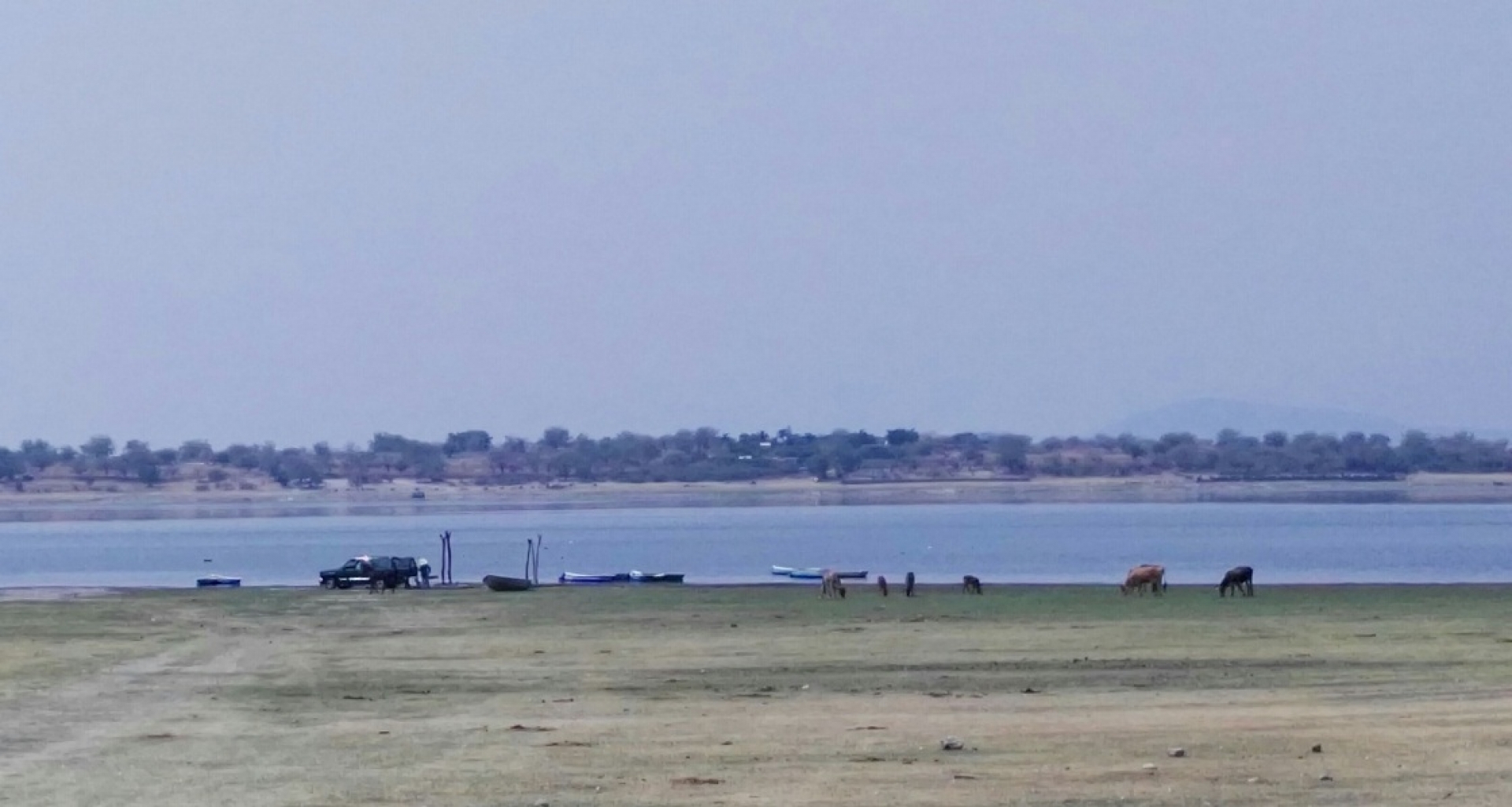 Preocupa bajo nivel de agua en la presa El Rodeo