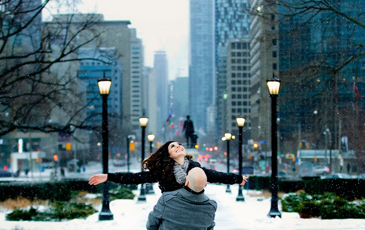 Invierno en Canadá