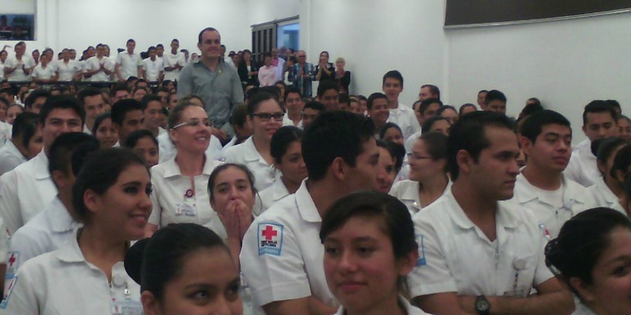 Inaugura Cuauhtémoc Blanco un centro comunitario de la Cruz Roja en la colonia Satélite
