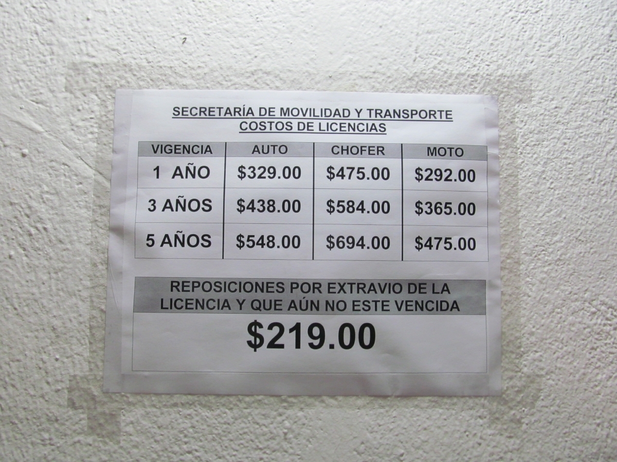 Se incrementan costos de trámites en la delegación Jojutla de Movilidad y Transportes