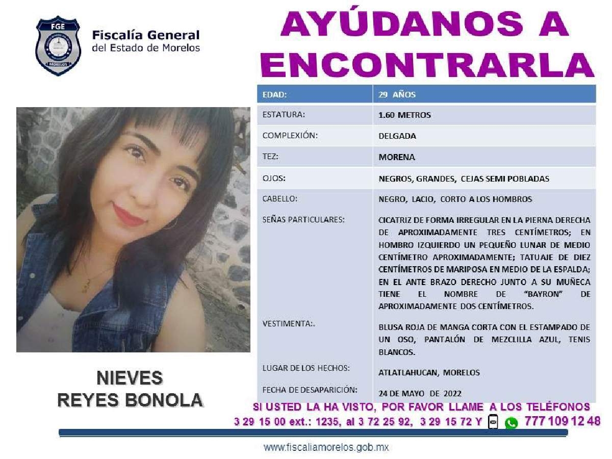 Una joven está desaparecida desde hace diez días