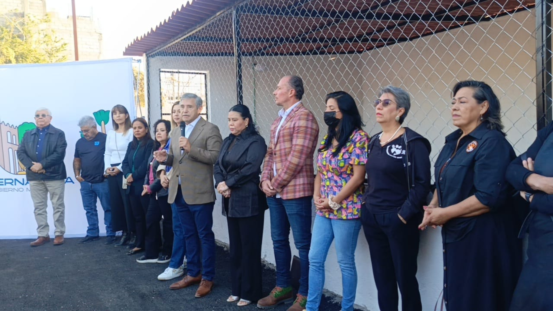 Inaugura alcalde capitalino remodelación del área de Protección Animal