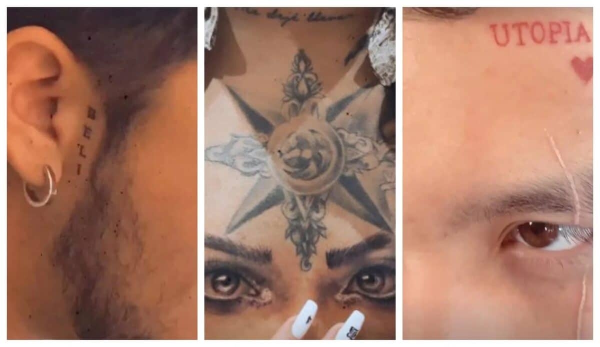 Christian Nodal eliminó su primer tatuaje de Belinda
