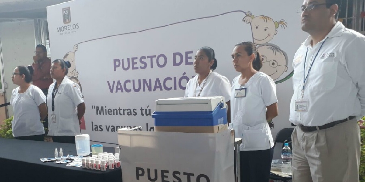 Arranca en Morelos la Segunda Semana Nacional de Salud y el programa "Salud en tu escuela"