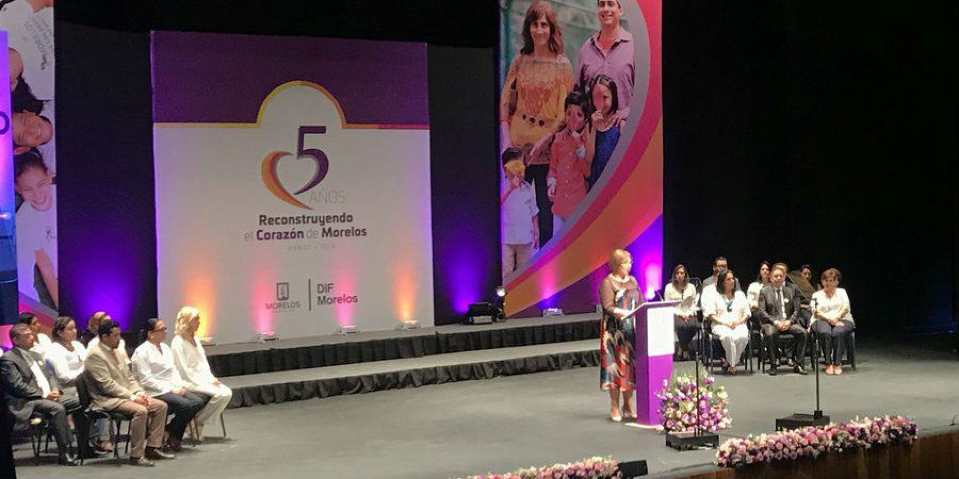 Presenta su informe de actividades la presidenta del DIF Morelos