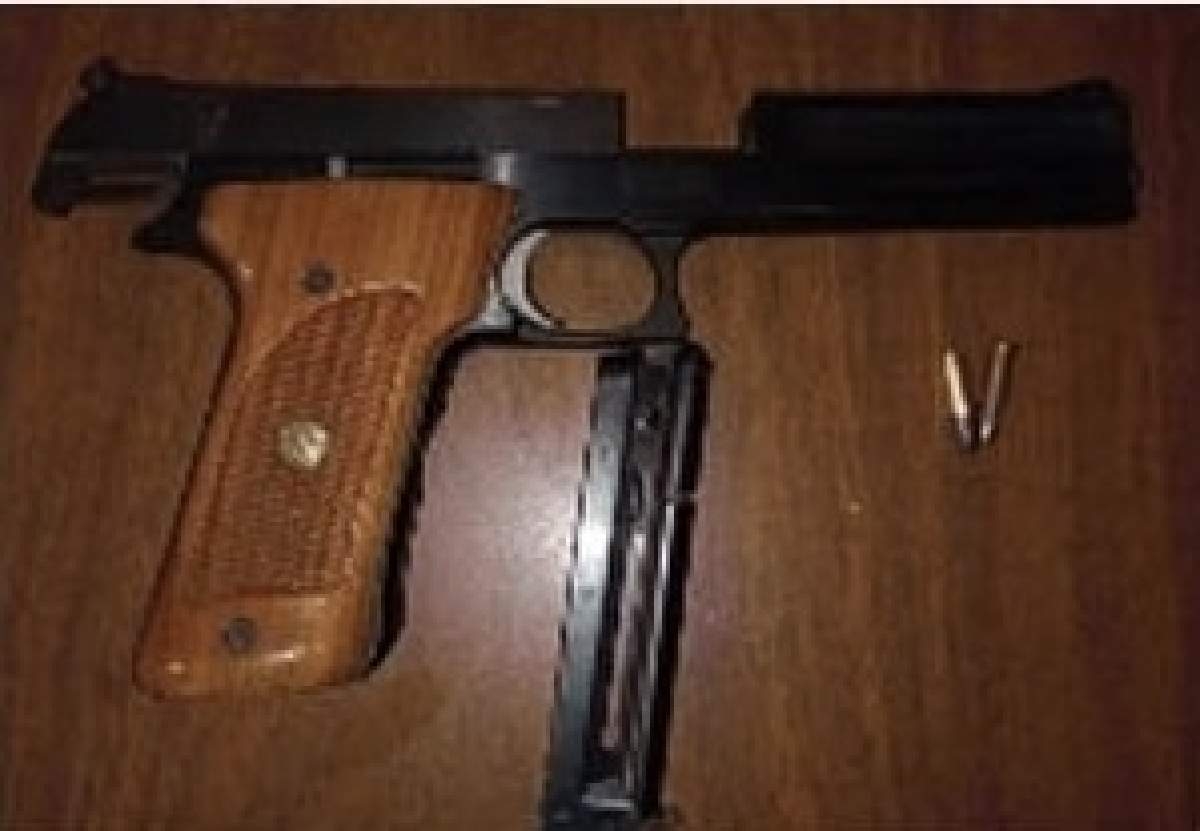 Fue arrestado por realizar disparos al aire