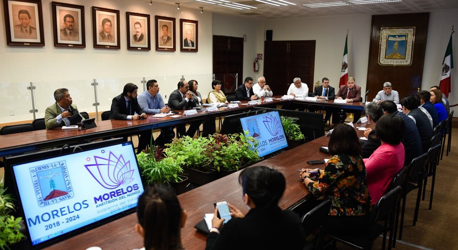 Primera reunión del Grupo de Coordinación del Gobierno de Morelos