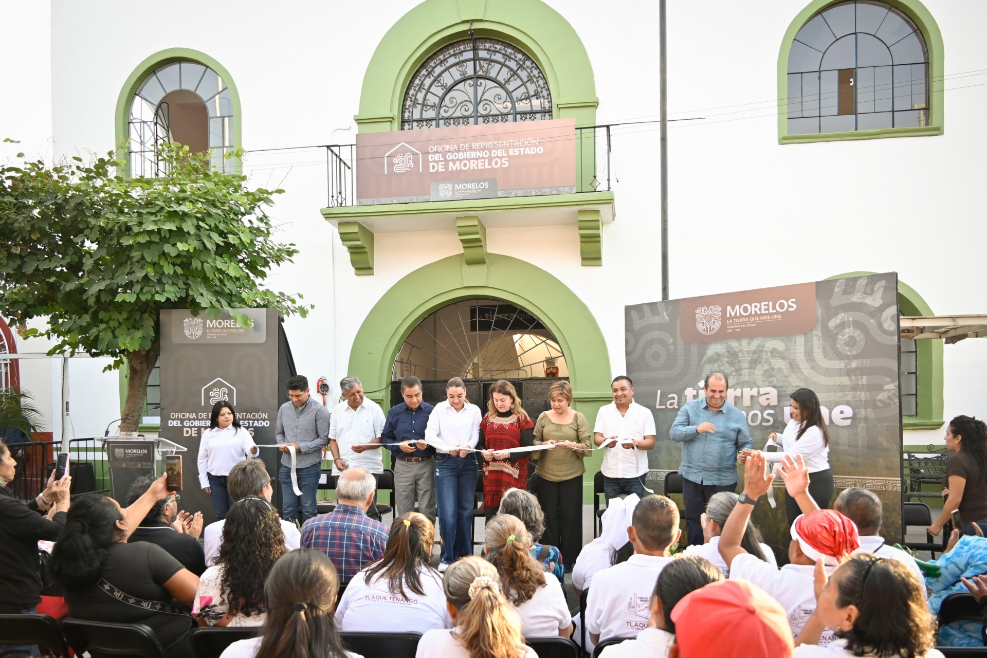 Inaugura Margarita González Saravia oficina de representación del Gobierno de Morelos en Tlaquiltenango