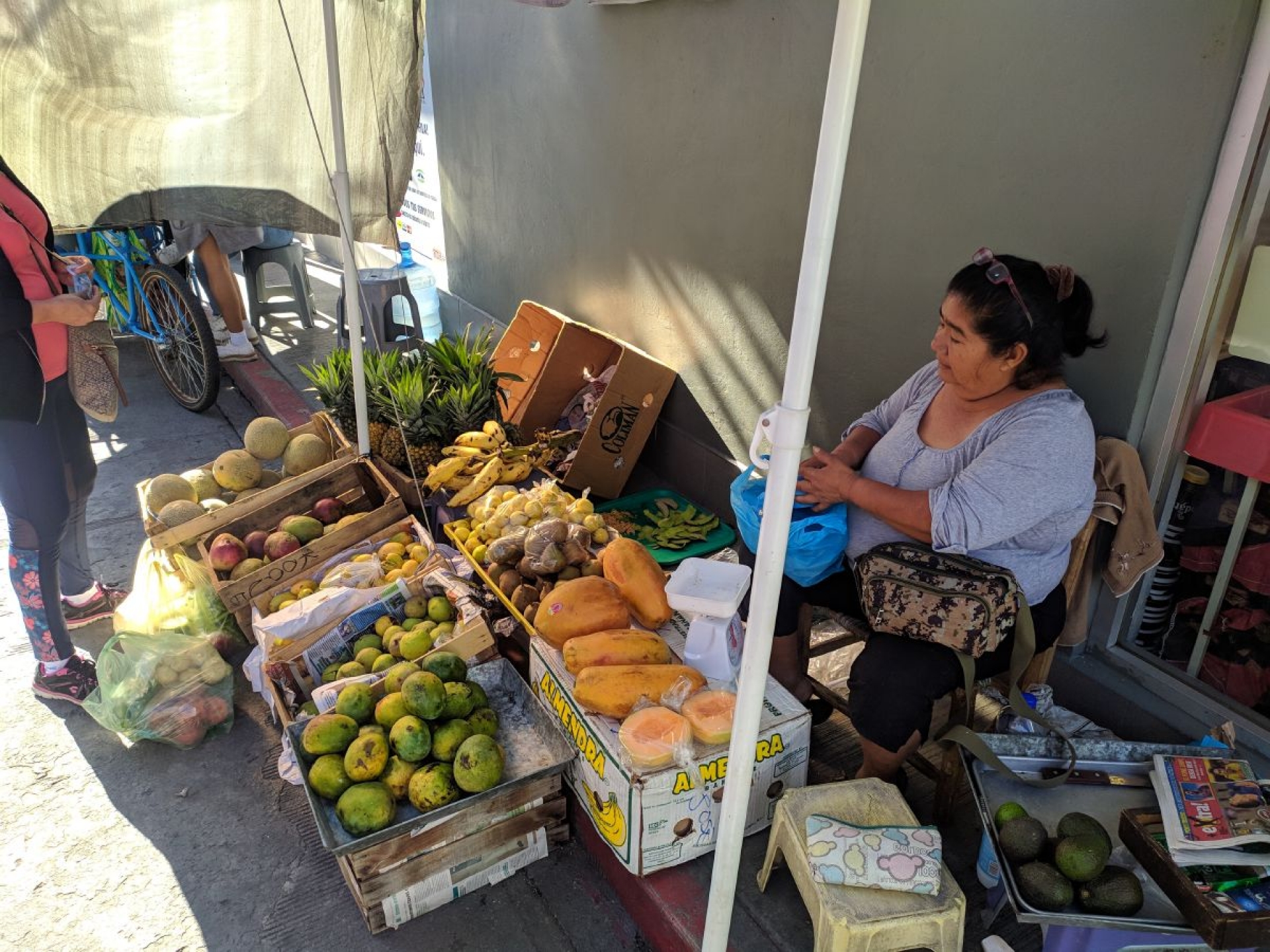 Sufre para mantener su negocio