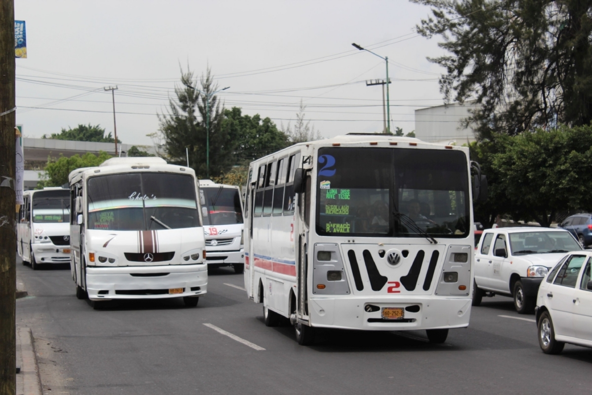 Transportistas reducirán número de unidades en las calles