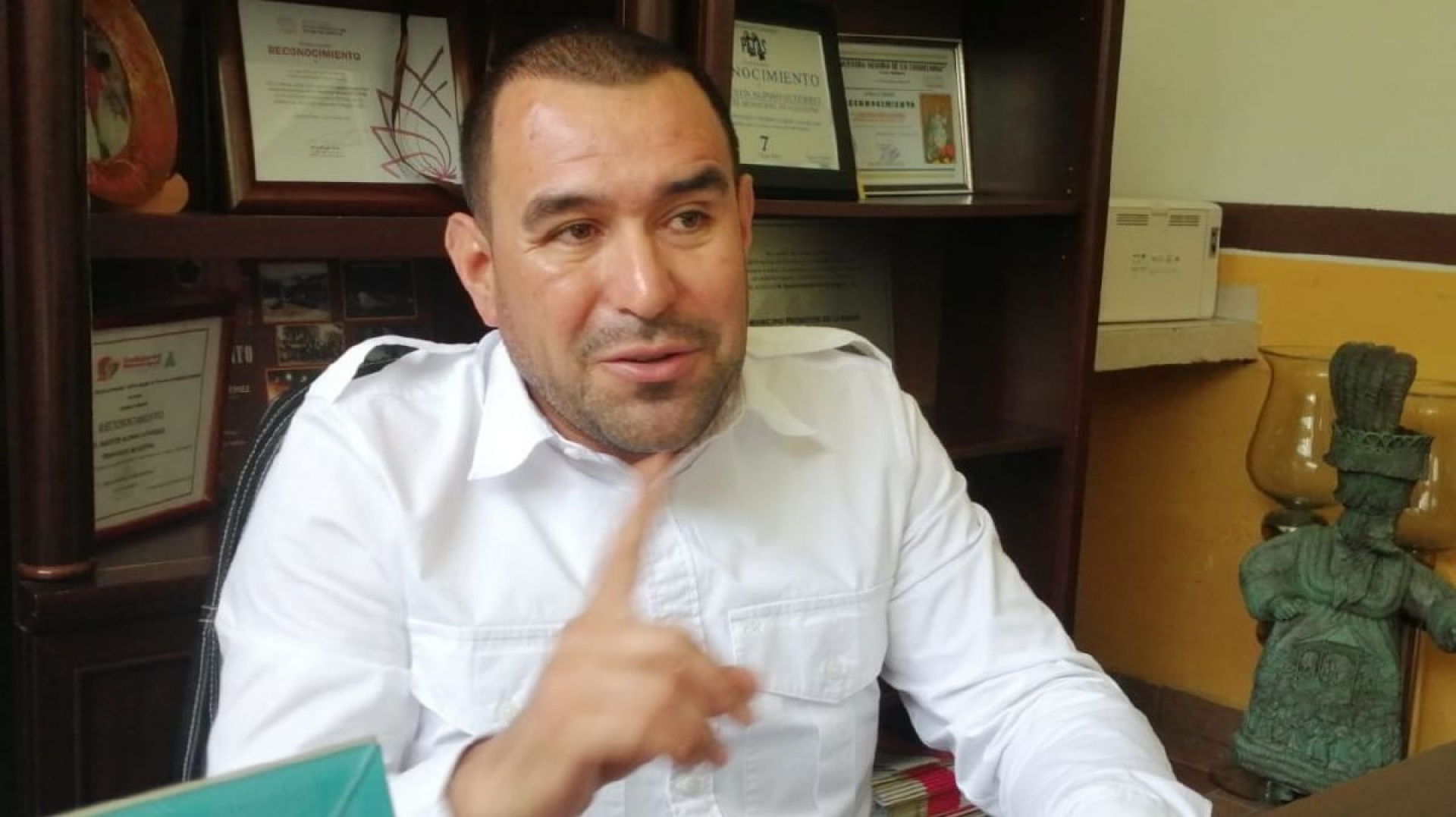 Anuncia alcalde de Yautepec más obras para este año