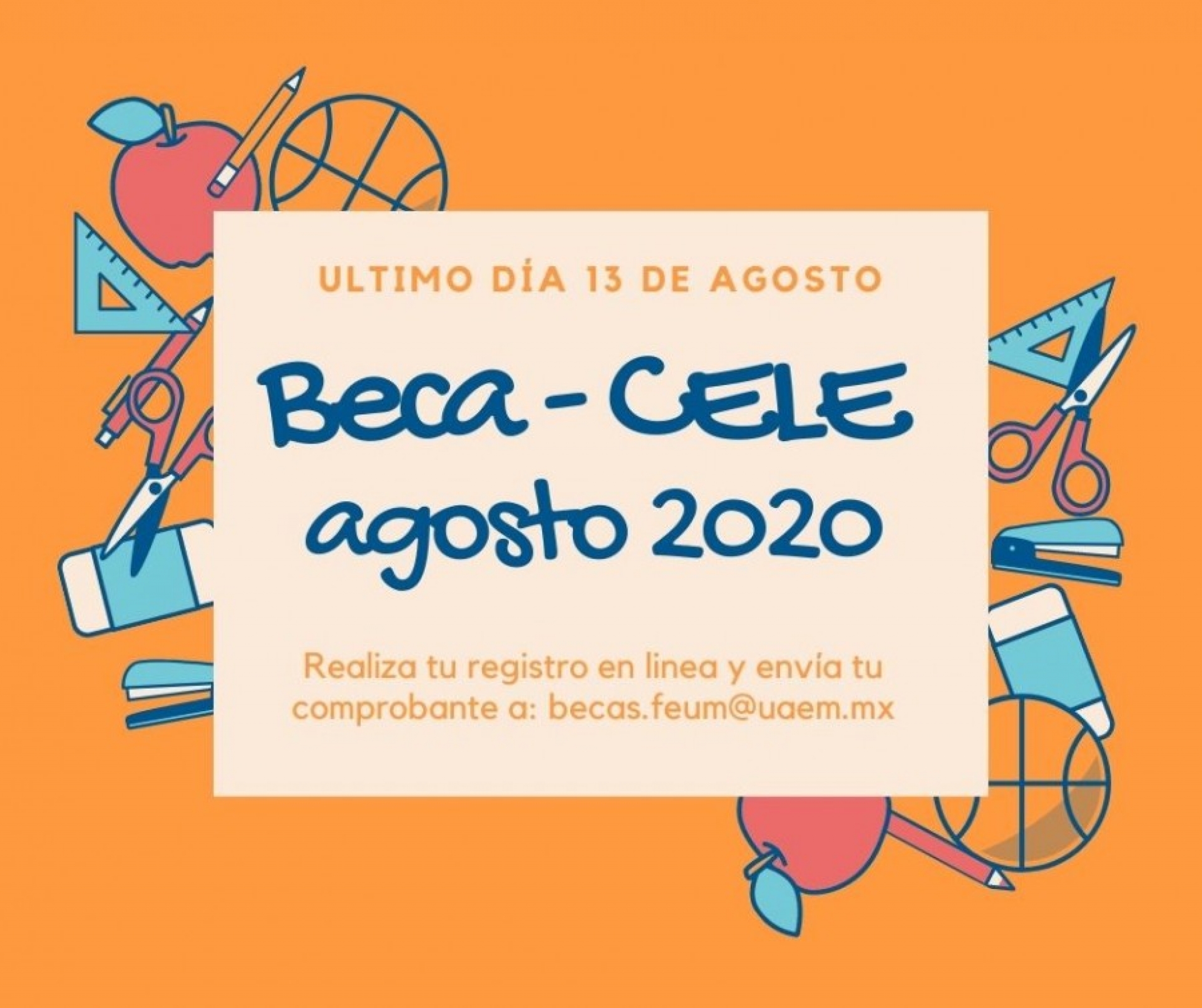 Emiten convocatoria para “Beca CELE FEUM Agosto-2020"