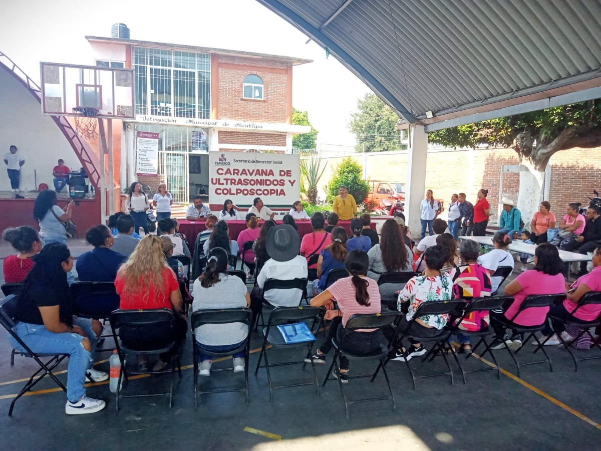 Llega caravana de ultrasonidos y colposcopias a Temixco