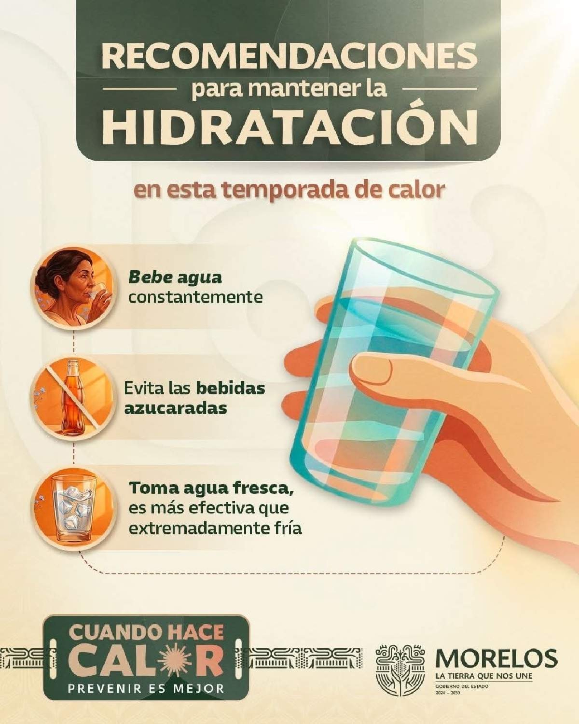 En Morelos continuará el calor