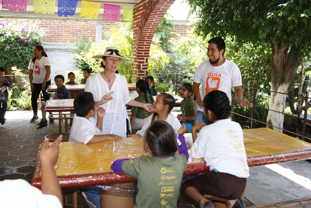 Continúan las actividades del curso Verano Activo en la comunidad de Huazulco