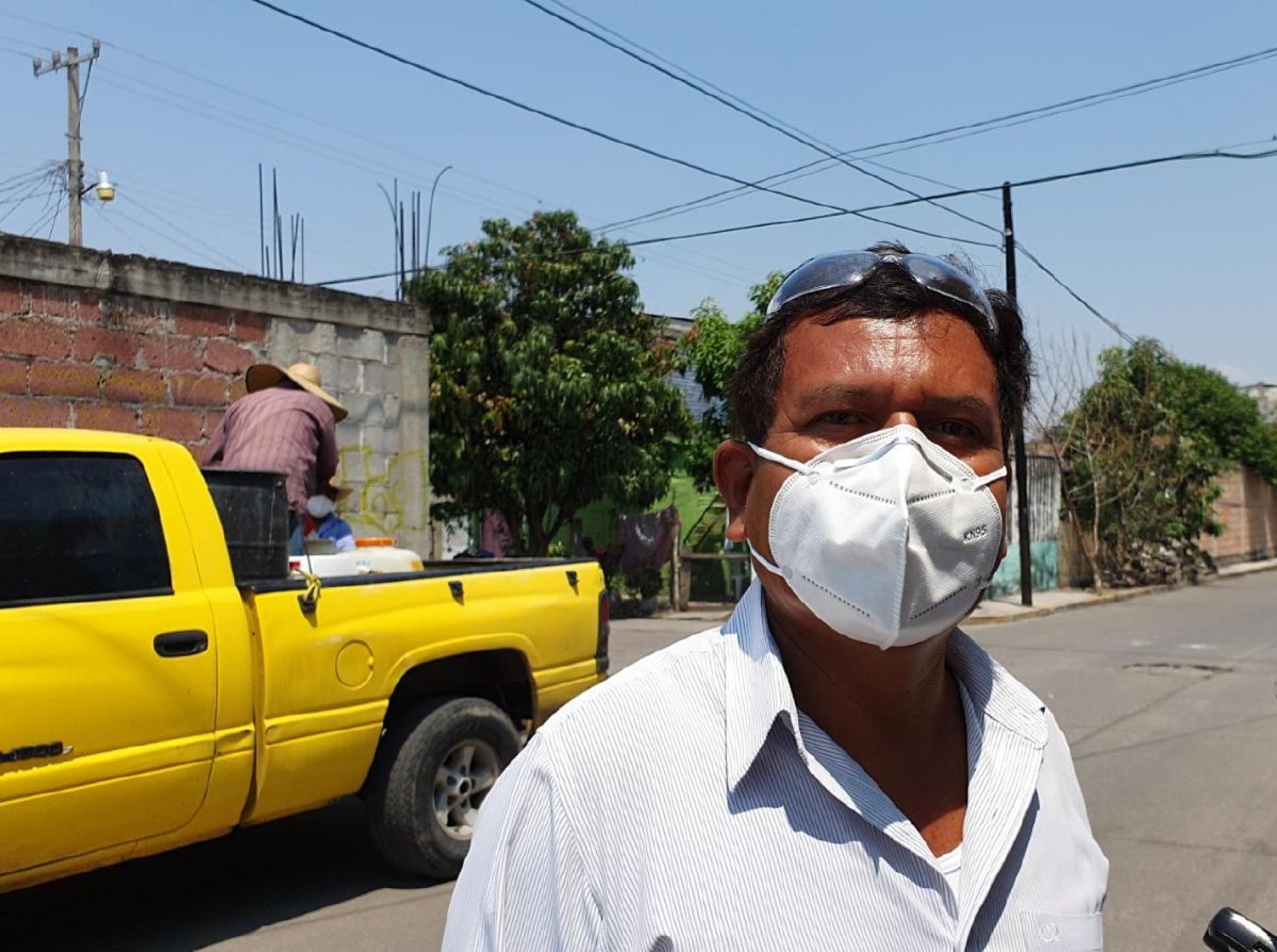 Intensifican desinfección en calles y avenidas de Tetelcingo