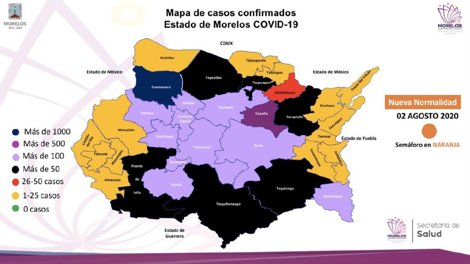 Se registran 28 nuevos casos de Covid-19 en la zona sur