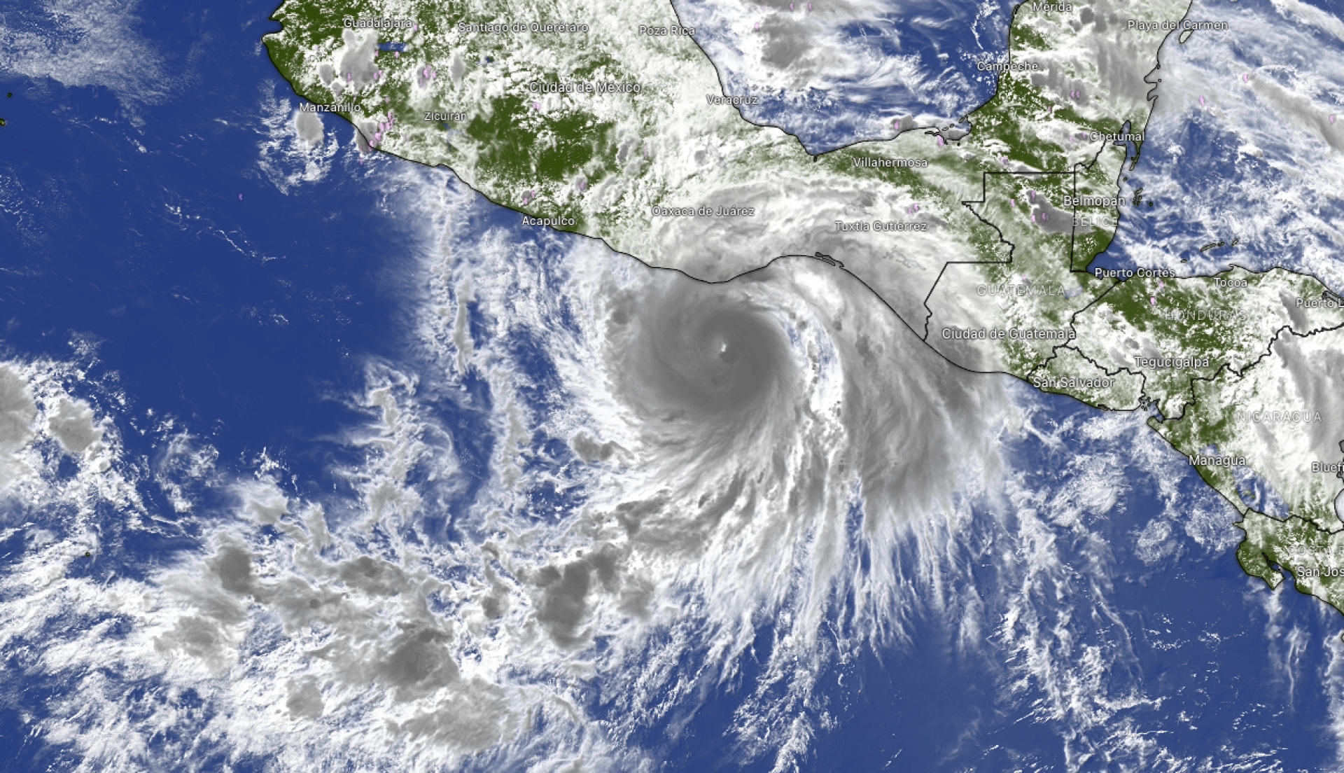 Erick alcanza categoría 2 rumbo a Oaxaca y Guerrero; podría intensificarse a 3
