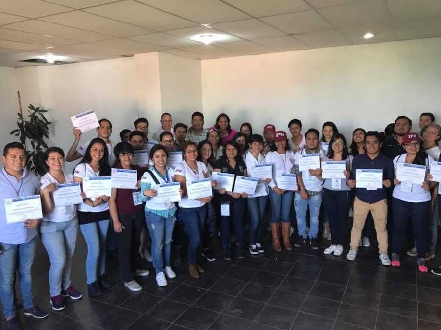 Clausuran actividades de la Brigada de Servicio Social Del IPN