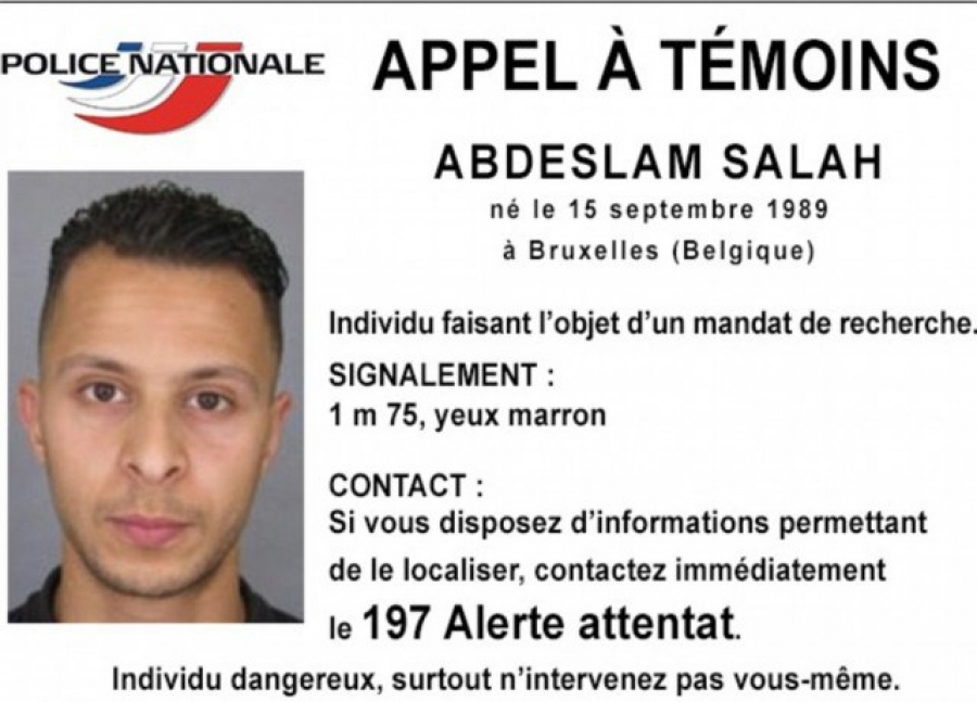 Policía francesa difunde fotografía de terrorista que logró escapar