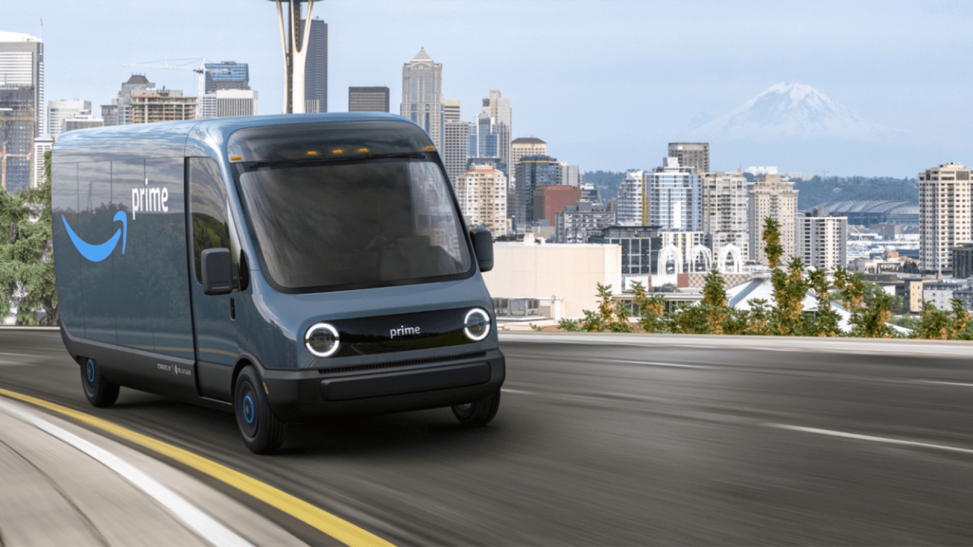 Amazon revela sus nuevas camionetas de reparto eléctricas