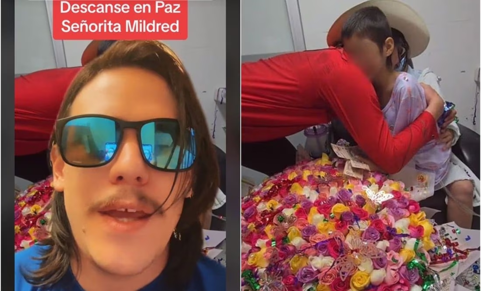 'Flores el patrón' se despide de Mildred, niña que falleció de cáncer