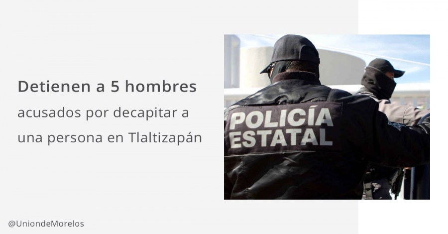 Investigan a cinco hombres por asesinato de un sexagenario