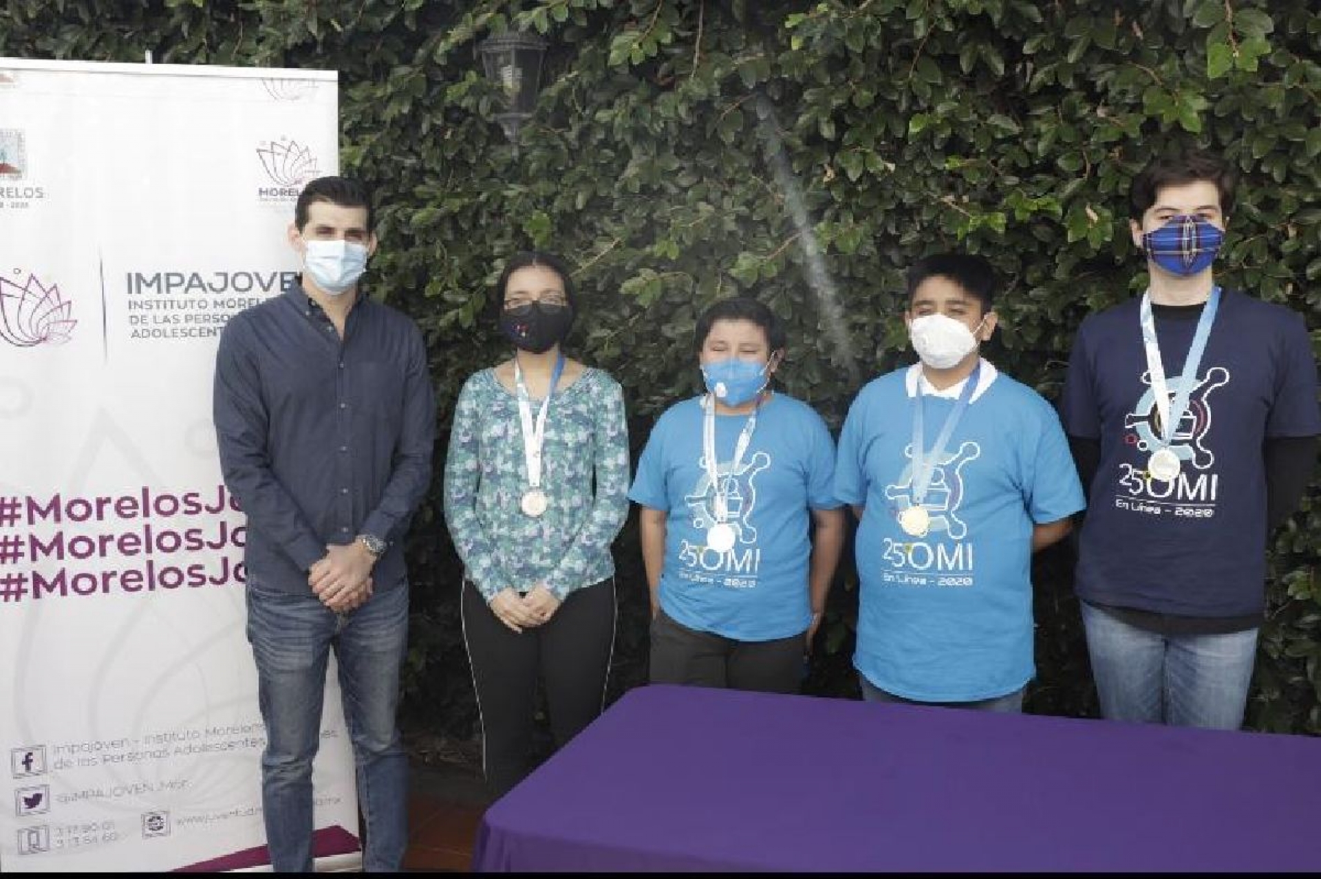 Las y los jóvenes de Morelos son competitivos: Diego Alcázar