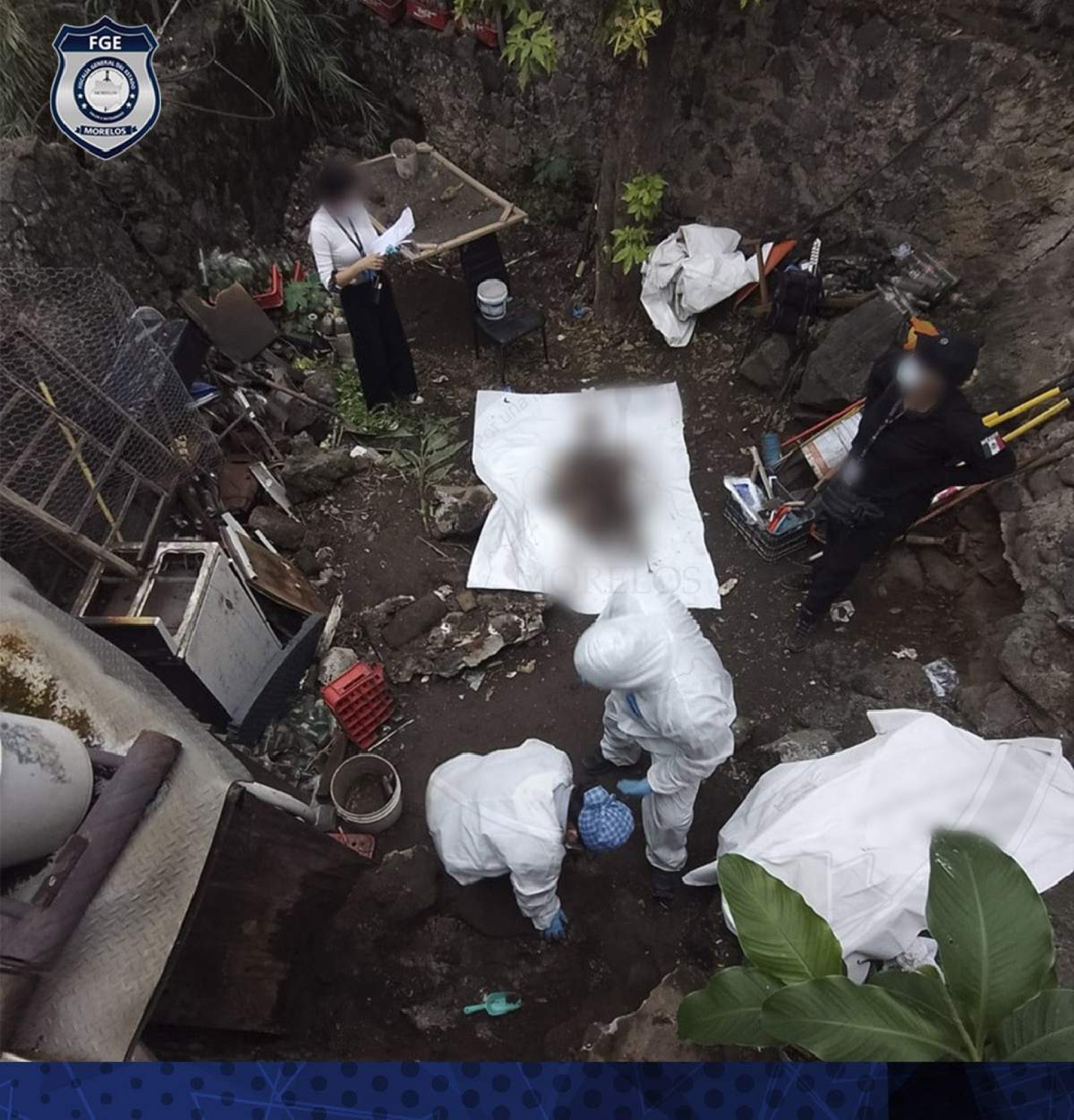 Hallan cadáver durante cateo en una casa