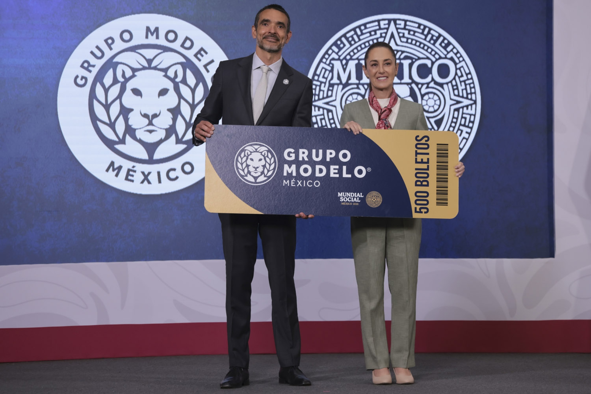 Grupo Modelo donará 500 boletos para partidos del Mundial en México