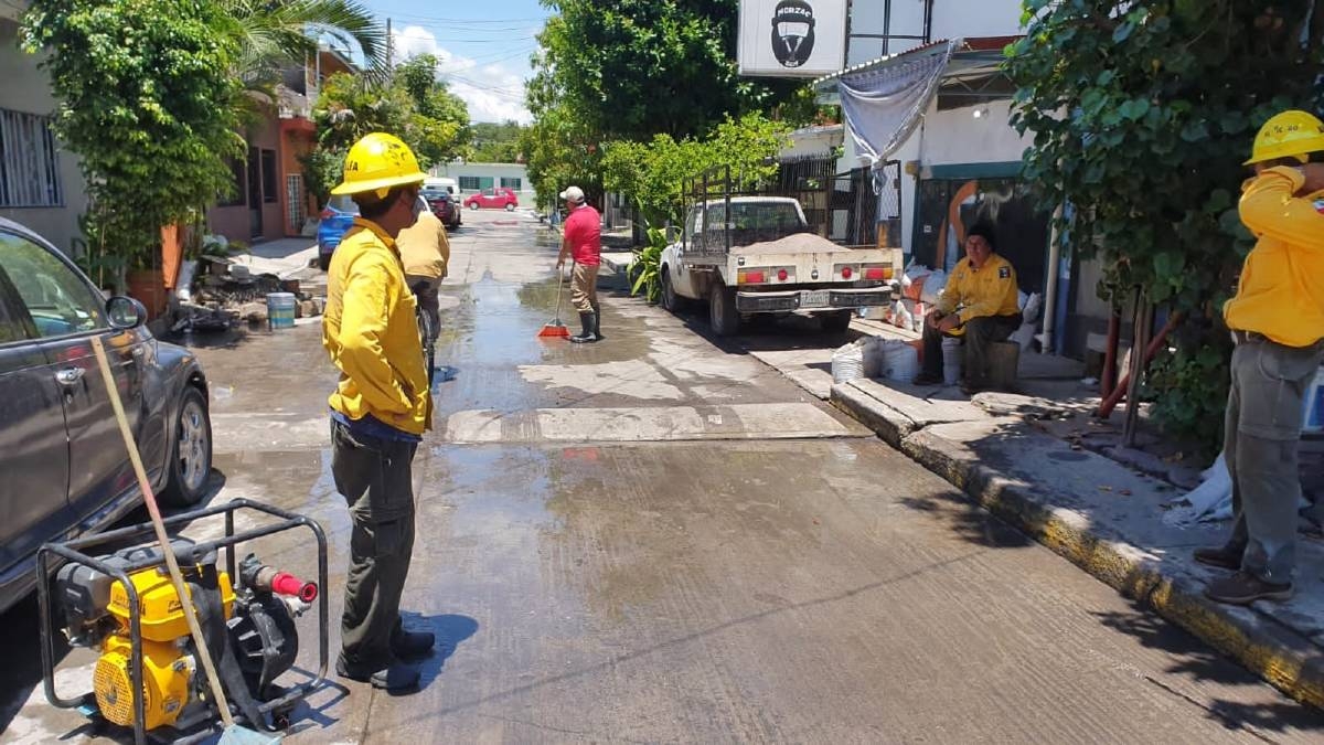 Suman más de 300 las familias afectadas por las lluvias