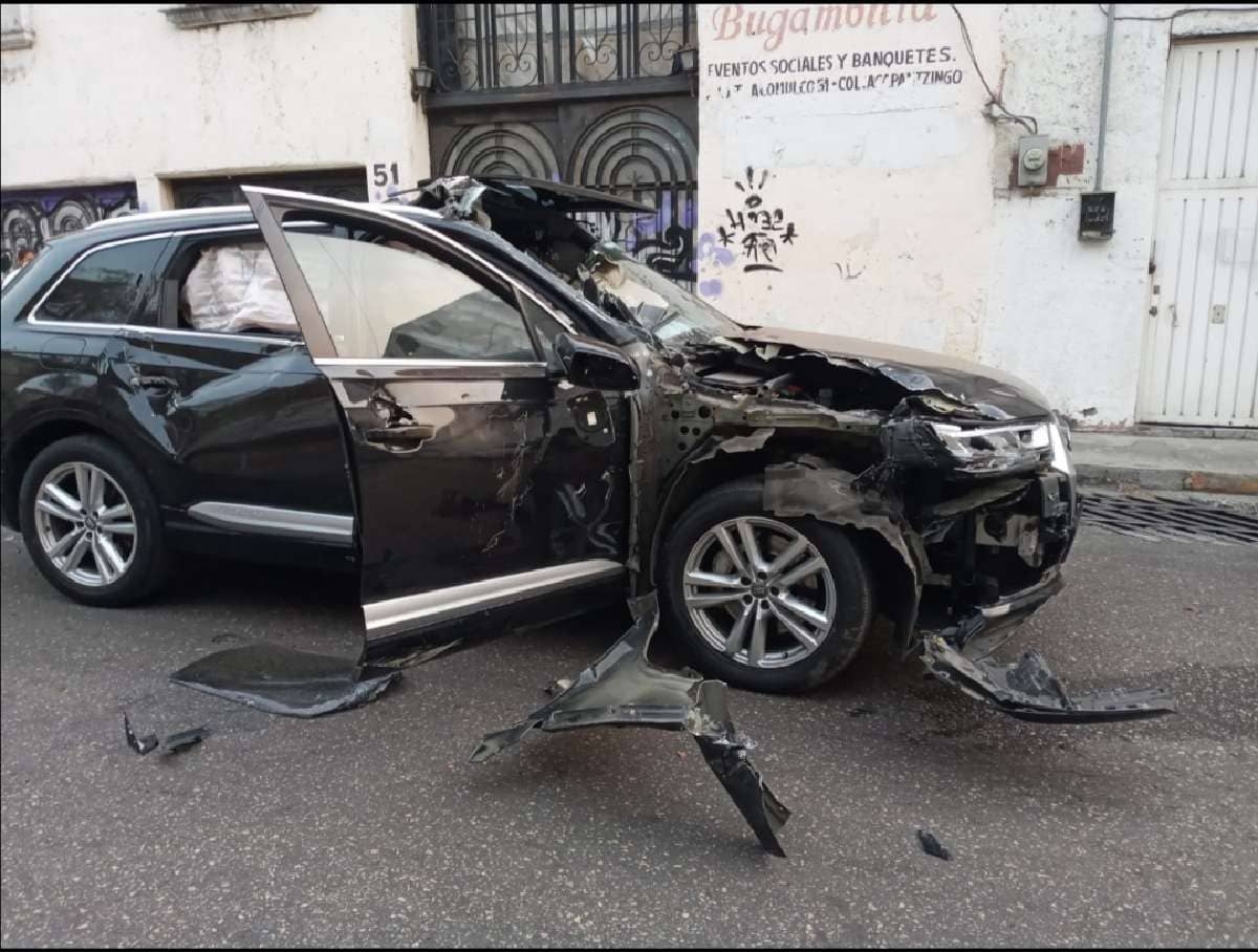 Volteó una camioneta