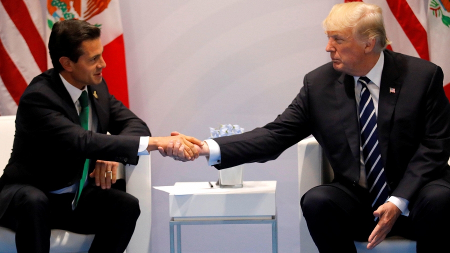 Trump pidió a Peña dejar de decir que México no pagará el muro
