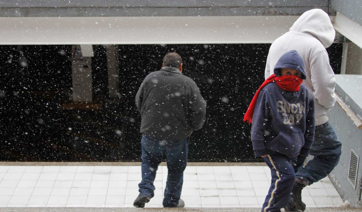 Se adelantan las nevadas en México