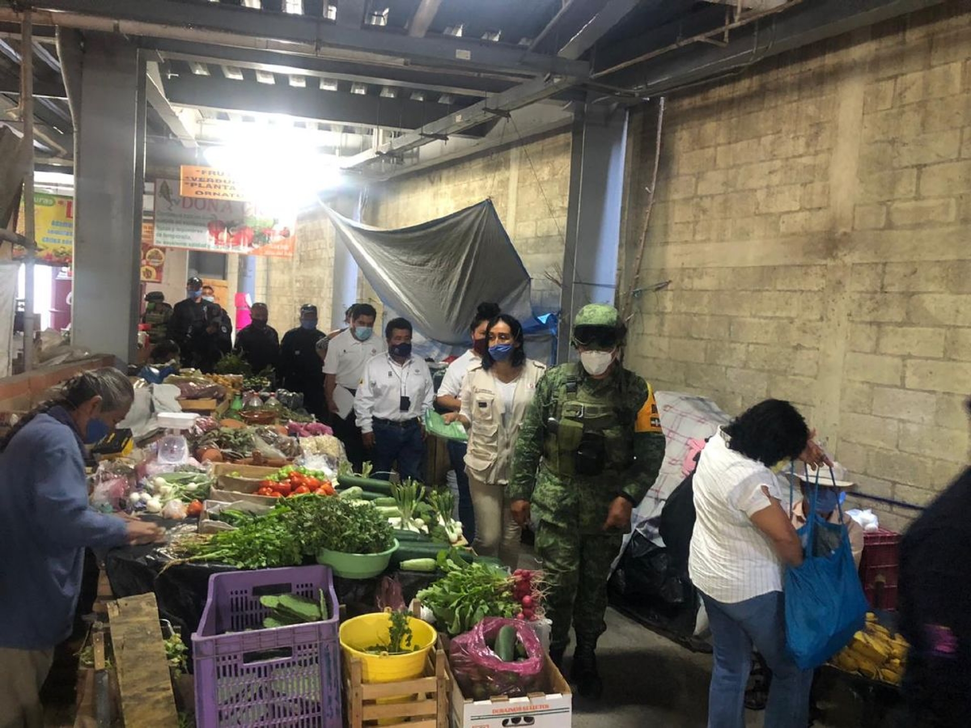 Recorren Tepalcingo para verificar cumplimiento de medidas sanitarias