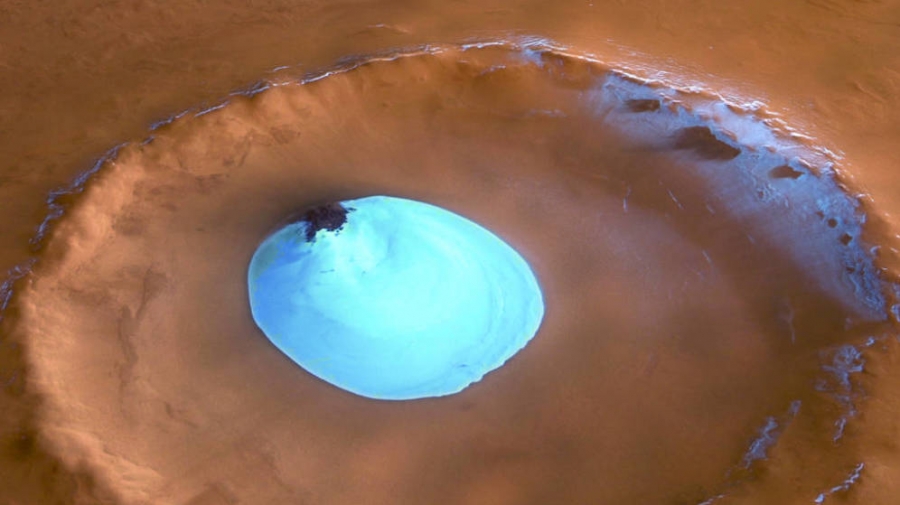 El agua que buscábamos: el suelo de Marte oculta columnas de hielo de hasta 170 metros
